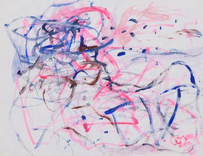 COJAN Aurel (1914-2005),

Composition abstraite...