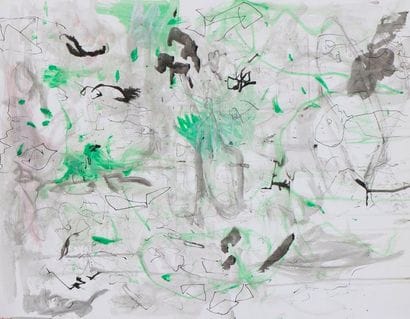 COJAN Aurel (1914-2005),

Composition verte...