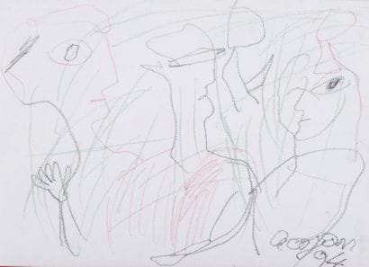 COJAN Aurel (1914-2005),

Trois visages de...