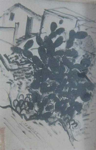 Léon SABATIER (Toulon 1891 - 1965)

Vue de...