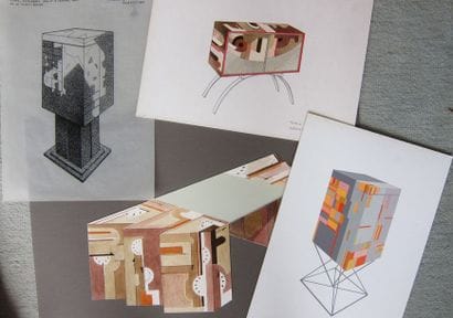 Arlette MARTIN (née en 1924)
Cartons à dessin...