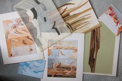 Arlette MARTIN (née en 1924)
Carton à dessin...
