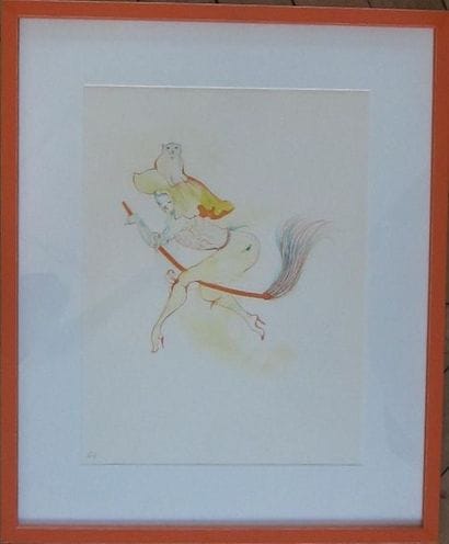 -Leonor FINI (1907-1996)	[2)

Sorcière

Lithographie...