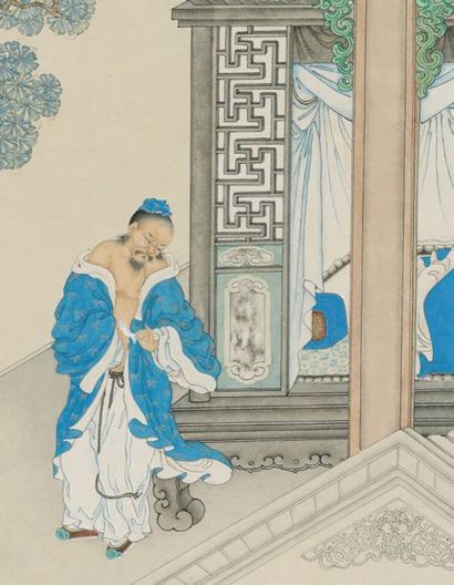 CHINE - XIXe siècle

* Ensemble de 6 pages...