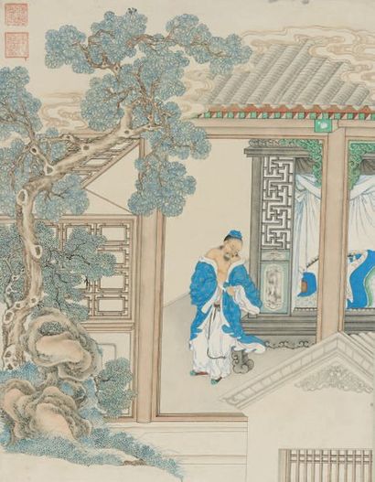 CHINE - XIXe siècle

* Ensemble de 6 pages...