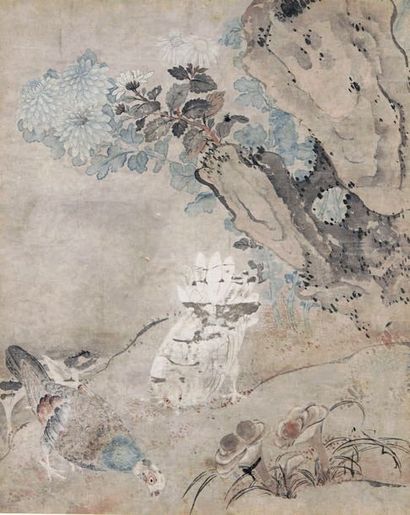 CHINE - XVIIIe/XIXe siècle

Encre sur papier,...