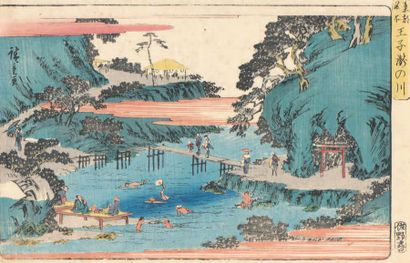 Utagawa Hiroshige (1797-1858)

Deux oban...