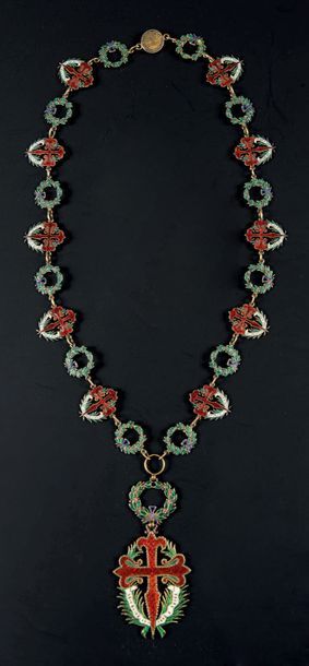 ° Grand collier de l'ordre de Saint-Jean...