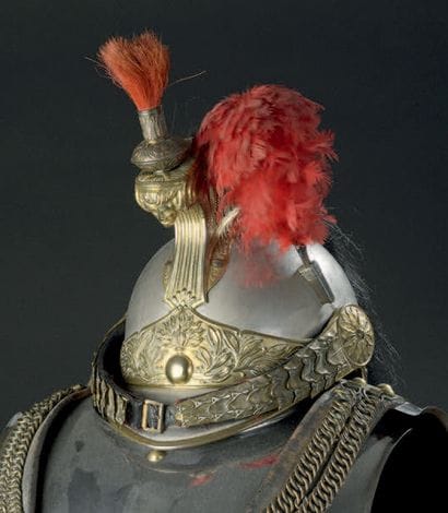 Casque d'officier de cuirassiers modèle 1873,...