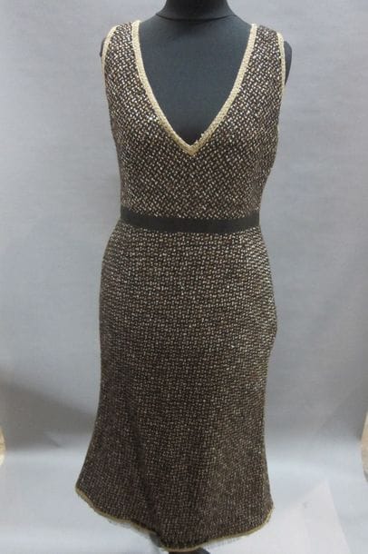 PRADA

Robe à bretelle en laine vierge chiné...