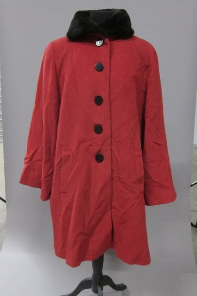 Yves SAINT LAURENT fourrures : Manteau en...