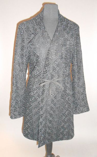 Anne DEMEULEMEESTER Manteau en coton et rayonne...
