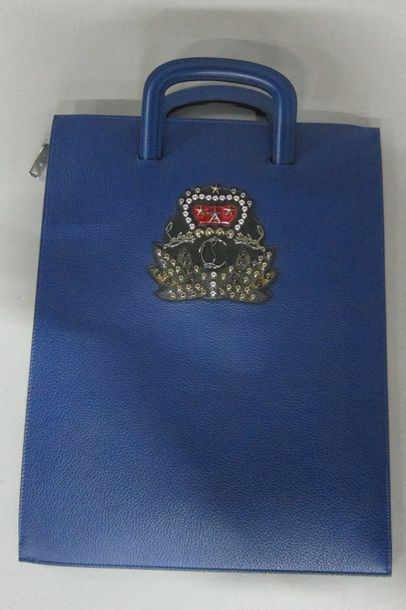 LOUBOUTIN Sac Tric-Trac Portfolio grand modèle...