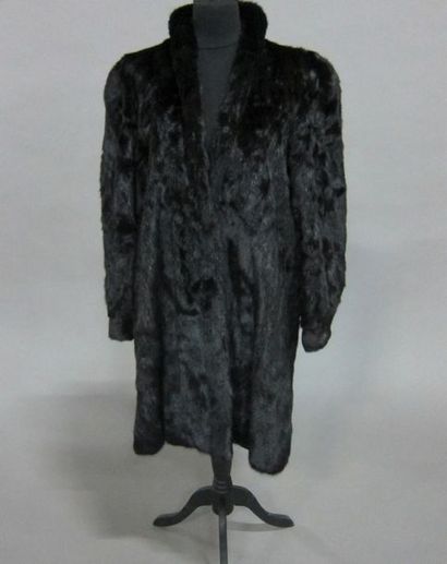 REVILLON : Manteau en Vison scanbrown, petit...