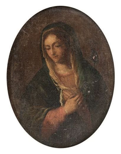 Ecole Romaine du XVIIe siècle
La Vierge en...