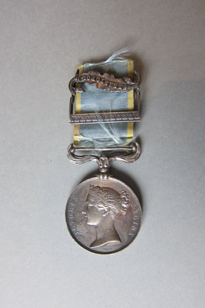 Médaille de la campagne de Crimée (1854),...