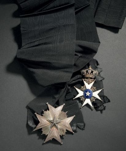 Ensemble de commandeur grand-croix de l'ordre...