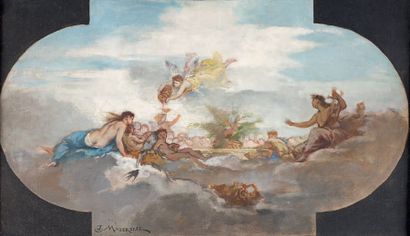 Alexis Joseph MAZEROLLE (Paris 1826-1889)
Scène...