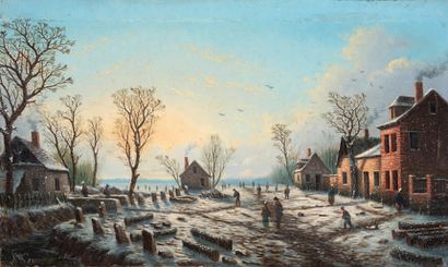 Albert LENOIR (Paris 1801-1891)
Paysages...