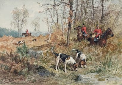 Charles Olivier de PENNE (Paris 1831-Bourron...