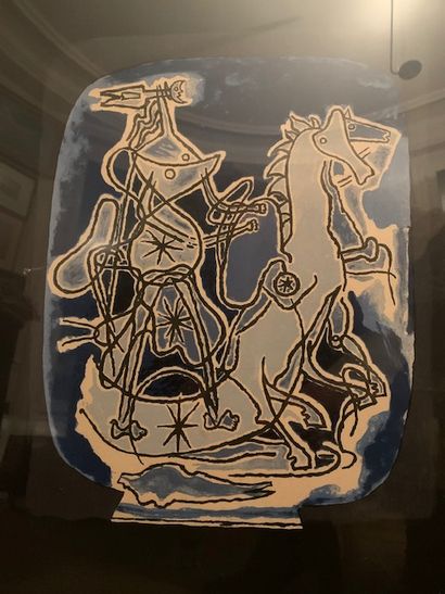 G34. D'après George BRAQUE (1882-1963
CHAR...