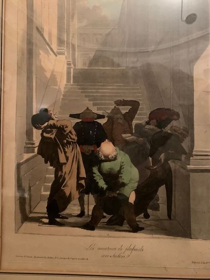 G35 LES AMATEURS DE PLAFONDS AU SALON

Gravure...