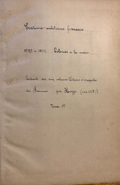 G42. Ensemble de vignettes gravées de portraits,...