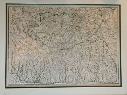 G49 Ancienne carte des Election de Comenge,...