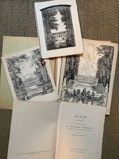 P13 Menus au Palais de l'Élysée ou au Palais...