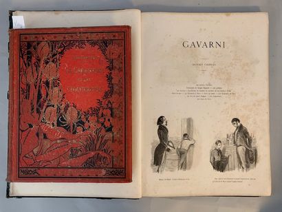 V10 Ensemble de volumes illustrés de carricatures...