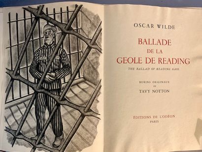 V16 WILDE Oscar illustrations de NOTTON Tavy.
Ballade...