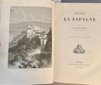 V22 Ensemble de cinq volumes sur les voyages...
