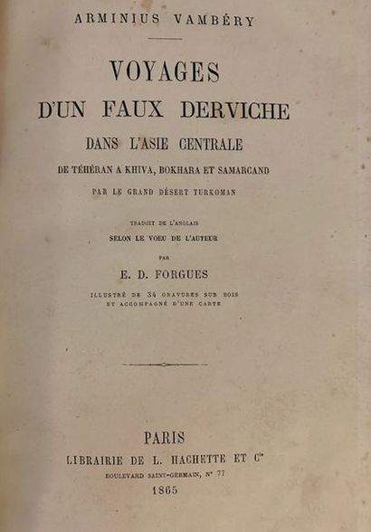 V22 Ensemble de cinq volumes sur les voyages...