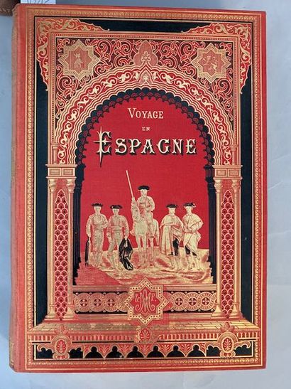 V22 Ensemble de cinq volumes sur les voyages...
