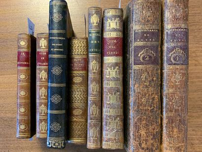 V26 Lot comprenant: - BOYER, Abel. - Dictionnaire...