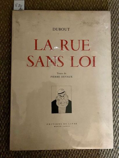 V31 Ensemble de volumes illustrés par DUBOUT:...
