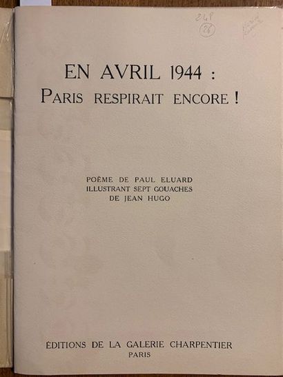 V36 HUGO Jean et ÉLUARD Paul

En avril 1944:...