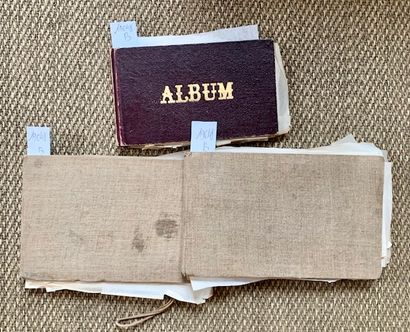 P17 Trois albums amicorum: - Album contenant...