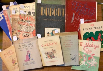 V43 Ensemble de livres brochés et revues...