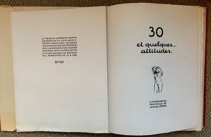 V46 Curiosa
30 ET QUELQUES ATTITUDES. 1952....