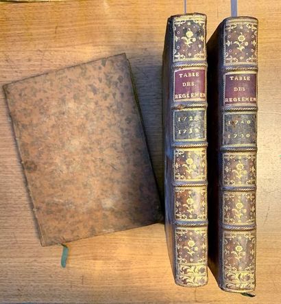 V61 JURISPRUDENCE
Table chronologique des...