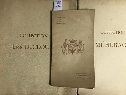 D1 Ensemble de catalogues de vente: Collection...