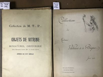 D2 Ensemble de catalogues de vente: Succession...
