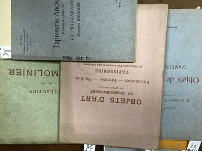 D8 Ensemble de catalogues de vente:
Collections...