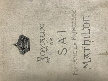 D22 Catalogue de vente. Joyaux de S.A.I Madame...