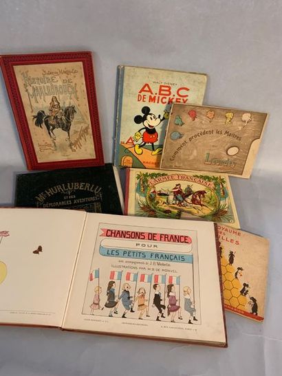 LE4 Ensemble de livres pour enfants: - Chansons...