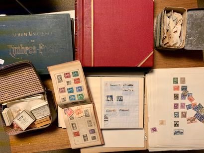 A TOUS PAYS: Vrac de timbres neufs et oblitérés,...