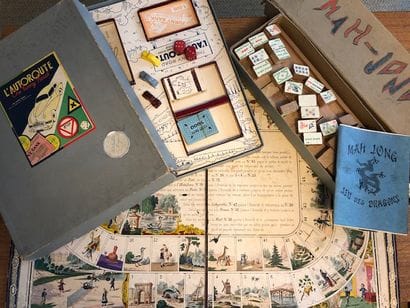 J31 Ensemble de deux jeux dans leur coffret:...