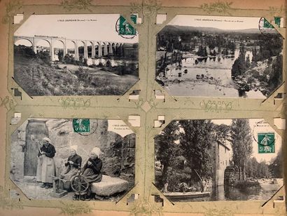 CP4 Album de cartes postales, à sujet d'images...
