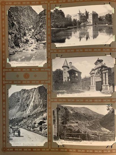 CP5 Album de cartes postales, à sujet de...